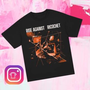 Rise Against Store Merch Ricochet Album Cover T-Shirt