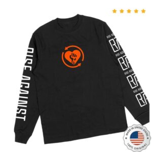 Rise Against Store Merch 2025 Heartfist Ra Long Sleeve