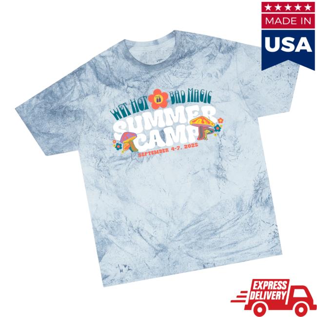 kenny aBad Magic Productions Merch Store Shop Wet Hot 2025 Colorblast Tee