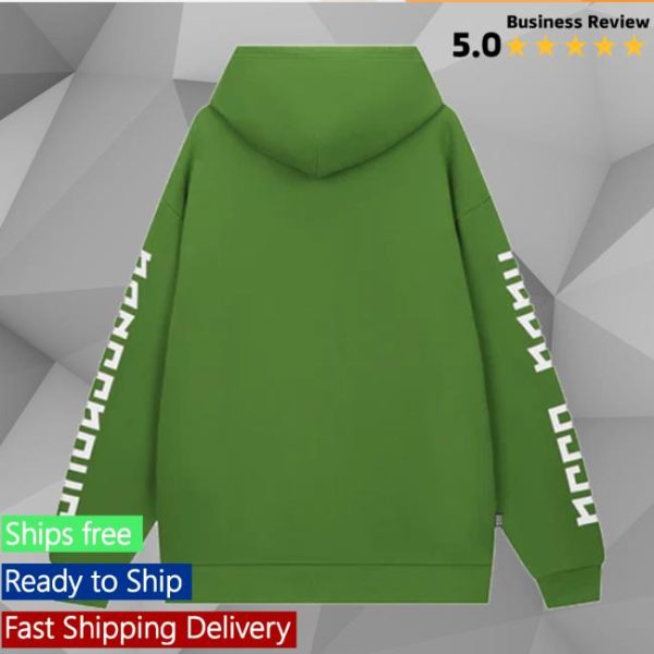 Deep Dark Dangerous Store Merch Forest Green Fleece Pullover Hoodie