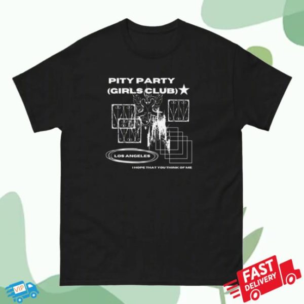Pity Party Gc Store Merch Pity Party Girls Club I Hope That You Think Of Me Tshirt