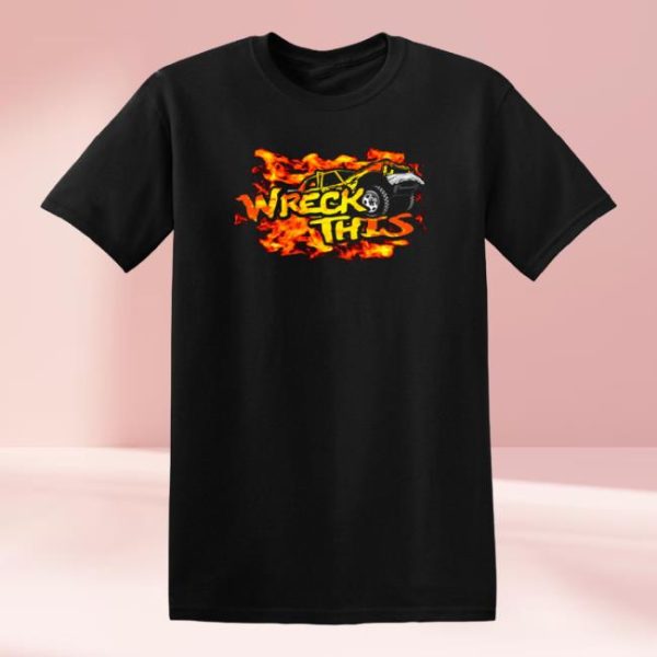 Derby Tees Store Merch Wreck This Flame Shirt