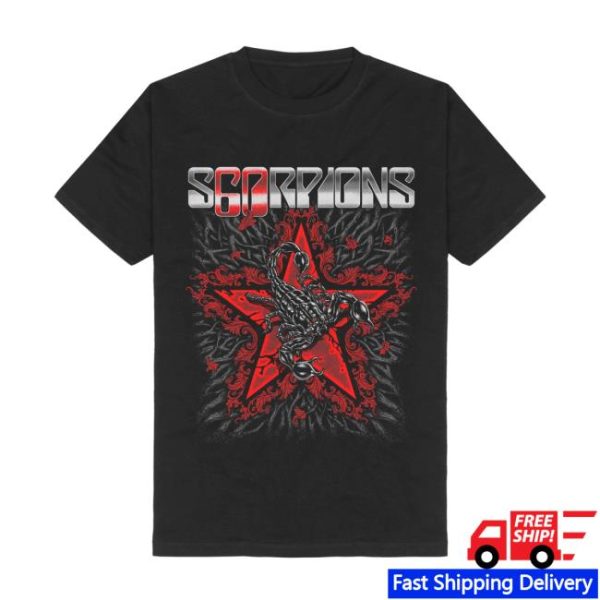 Scorpions Shop Store Merch Blowing With The Wind Shirt
