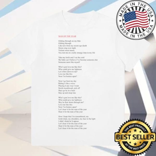 Lorde Store Merch Moty Lyric T-Shirt