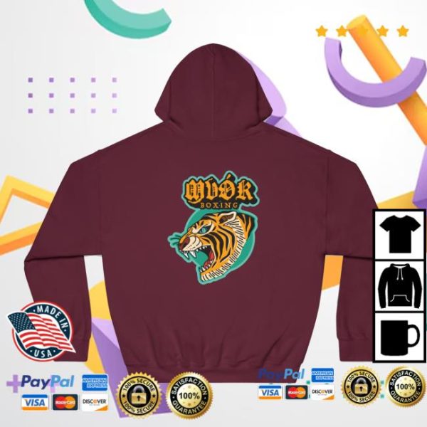 Muok Boxing Store Merch Tiger Muok Hooded Sweatshirt