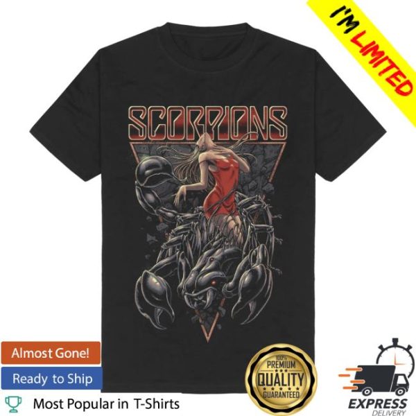 Scorpions Store Merch Hurricane Shirt