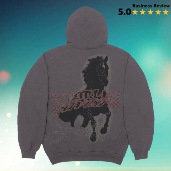 Full Violence Store Merch Shop Horsepower Zip-Up Hoodie