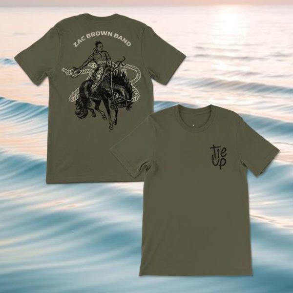 Zac Brown Band Store Merch Rope Tied Up Tee