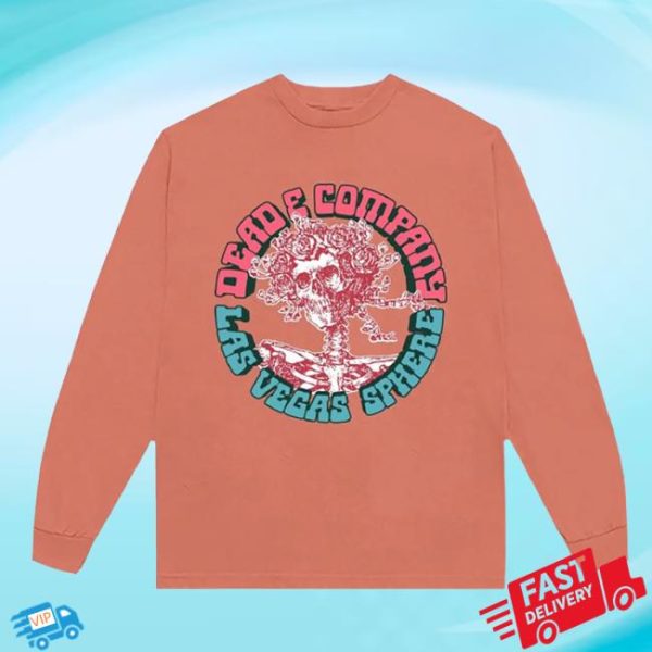 Dead And Company Merch Store Shop Bertha 2025 Sphere Long Sleeve Tee