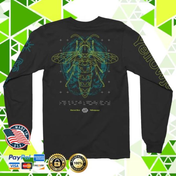 Twisted Thread Store Merch Spiritbox Yellowjacket Black Long Sleeve Shirt