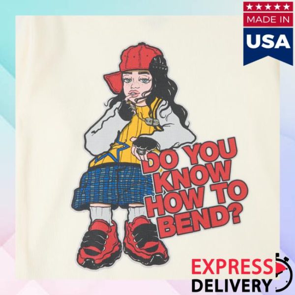 Billie Eilish Store Merch Do You Know How To Bend Thermal Long Sleeve