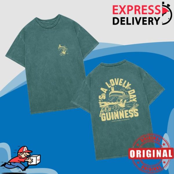 Unikclothing Store Merch Guinness X Un Ik ‘Football Toucan’ Vintage Washed Green Tee