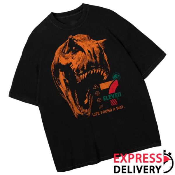 7Collection Merch Store Shop 7-Eleven X Jurassic World Rebirth T. Rex Tee