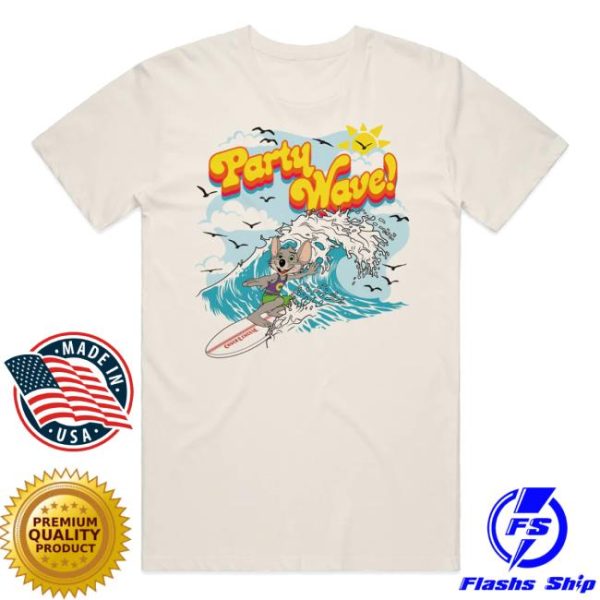 Chuck E Cheese Store Merch Shop Party Wave Tee