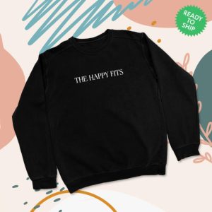 The Happy Fits Store Merch Logo Crewneck Sweatshirt