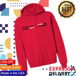 24Hundred Store Merch The Rions Maybe I’m Just A Freak For The Rions Red Hoodie