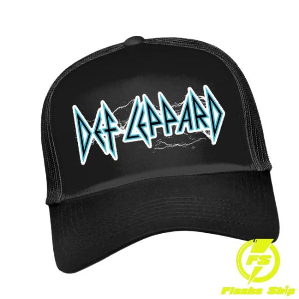 Def Leppard Official Store Merch Electric Trucker Hat