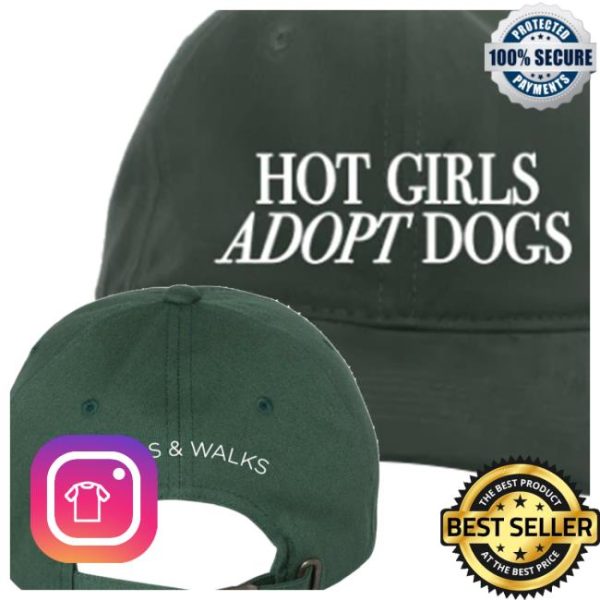 Wags And Walks Nashville Store Merch Hot Girls Adopt Dogs Hat