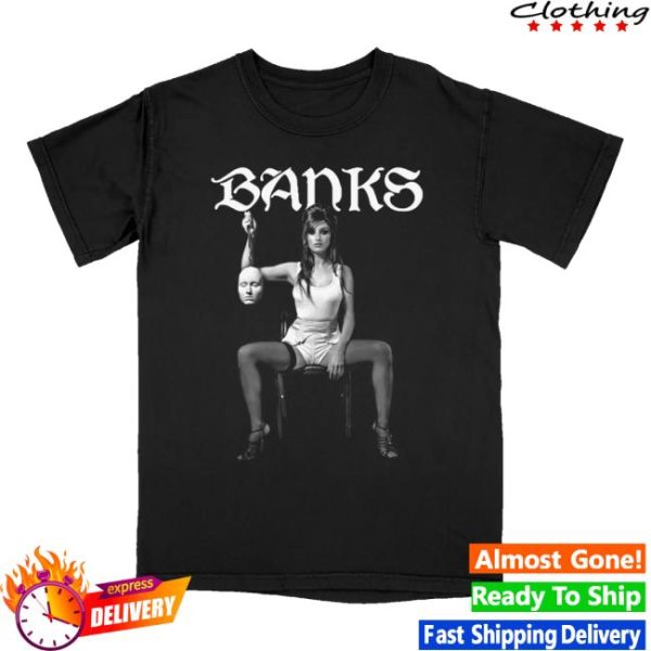 Banks Merch Store Shop Off With Her Head Photo Tee Black