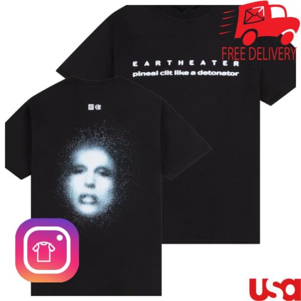 Nts Store Merch Eartheater X Nts Pineal Glow In The Dark Black Tee