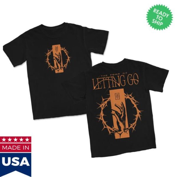 24Hundred Store Merch Hollow Front Negative Space T-Shirt