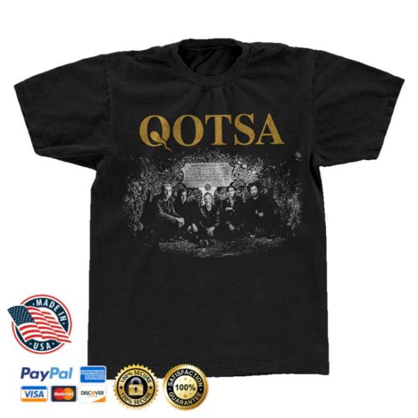 Qotsa Queens Of The Stone Age Official Store Merch Alive In The Catacombs 8 July 2024 T-Shirt