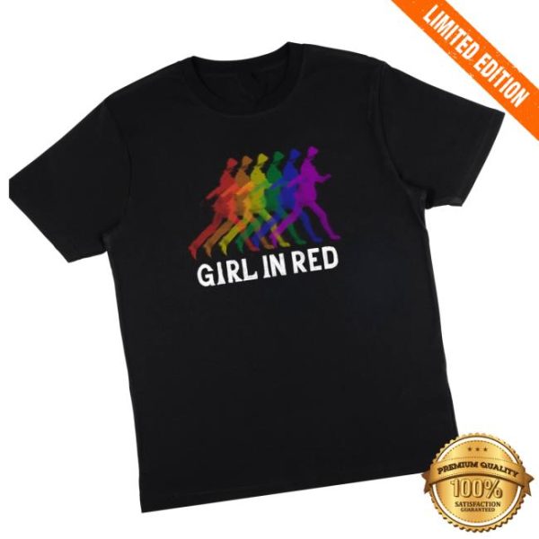 Girl In Red Official Store Merch Rainbow Silhouette Tee