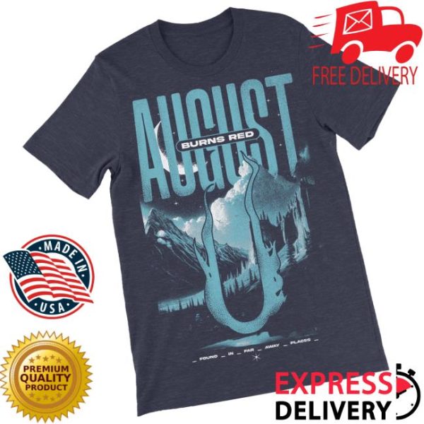 August Burns Red Tour Merch Store Shop Fifap Mountains T-Shirt