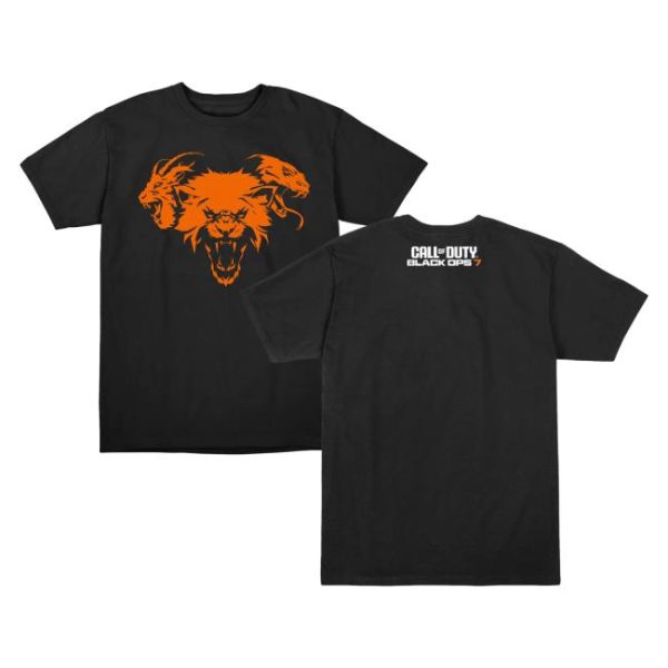 Call Of Duty Shop Store Merch Call Of Duty Black Ops 7 Black T-Shirt