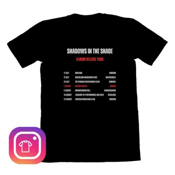 Twisted Thread Store Merch J Callander Tour Black T-Shirt