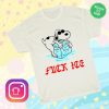 kenny aBoss Dog Art Merch Store Shop Fuck Ice Ivory Tee