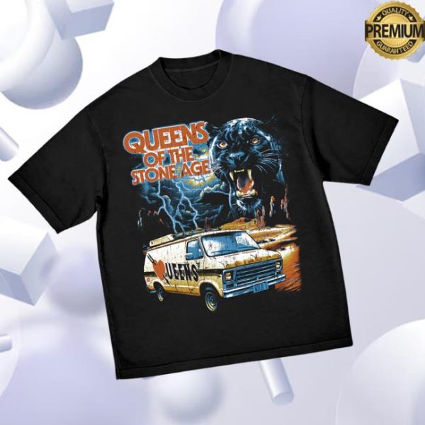 Qotsa Store Merch Queens Photo T-Shirt
