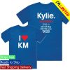kenny kylie store merch i km london event tee sd