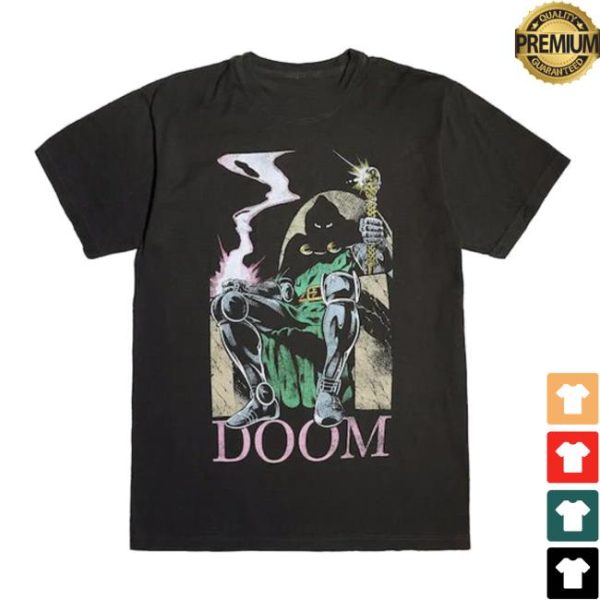 Heroesvillains Store Merch Marvel Doctor Doom Shadows Zine Tee