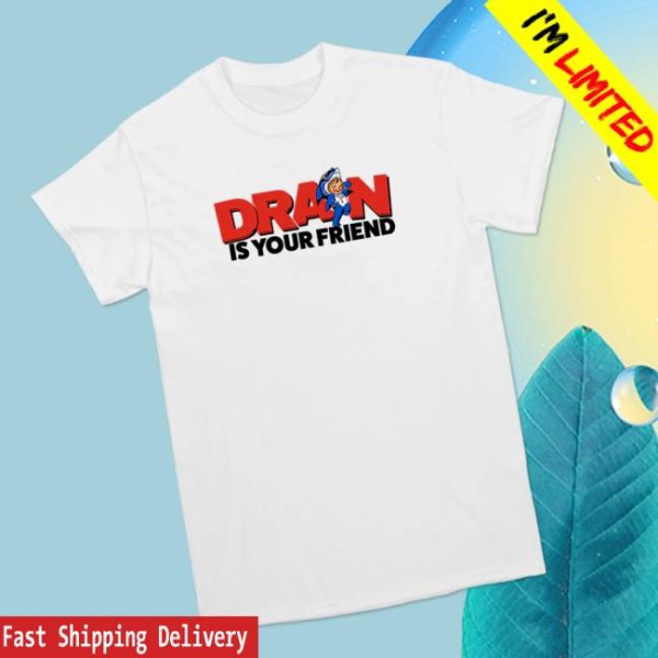 Drain Store Merch Drain Kewpie Friend White Tee