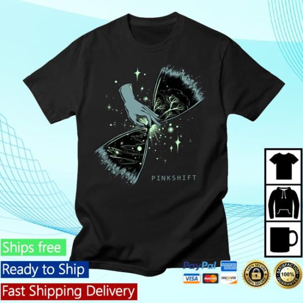 Hopeless Records Store Merch Pinkshift ‘Hourglass’ Black T-Shirt