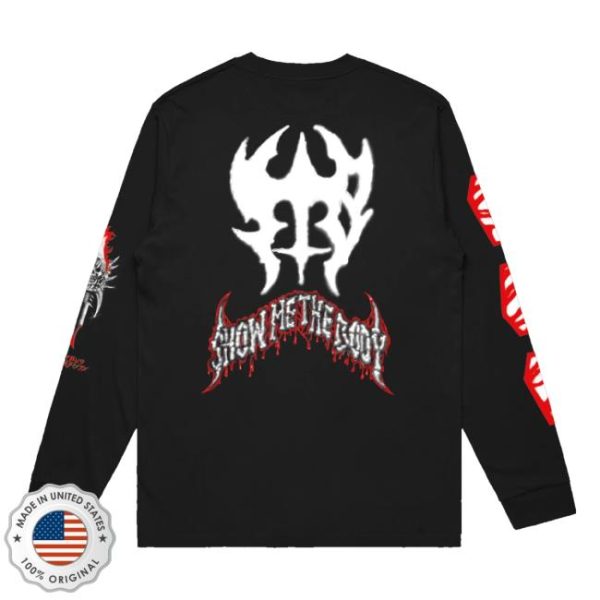 Show Me The Body Merch Store Shop Radiation Long Sleeve