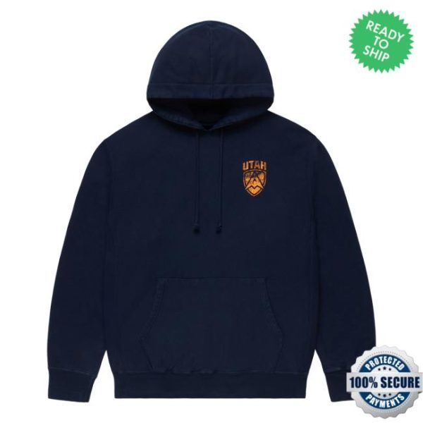 Premier Lacrosse League Store Merch Utah Archers Garment Dyed Rw Hoodie