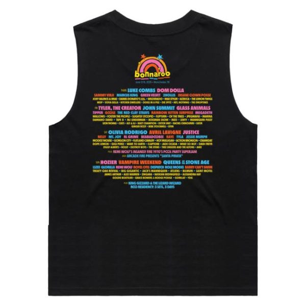 Bonnaroo Music Arts Festival Merch Store Shop Disco Lineup Tank