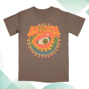 Bonnaroo Music Arts Festival Merch Store Shop Mouth Eye Lineup Tee