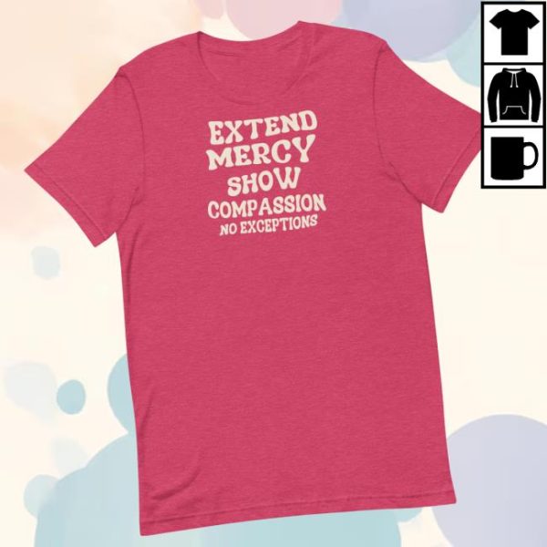 Jen Hamilton Store Merch Extend Mercy Short Sleeve Tee