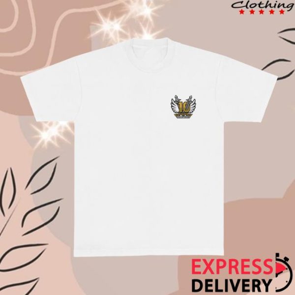 Valkyrae Store Merch 10 Year White Tee