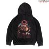 kenny poppy playtime store merch yarnaby and the doctor black mineral wash drawstring hoodie eww