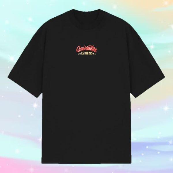 Rauw Alejandro Store Merch Shop Cosa Nuestra World Tour Tee Shirt Black