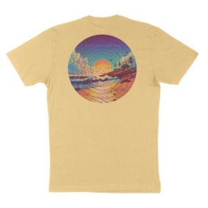 Slightly Stoopid Store Merch Step Into The Sun Banana Cream Tee