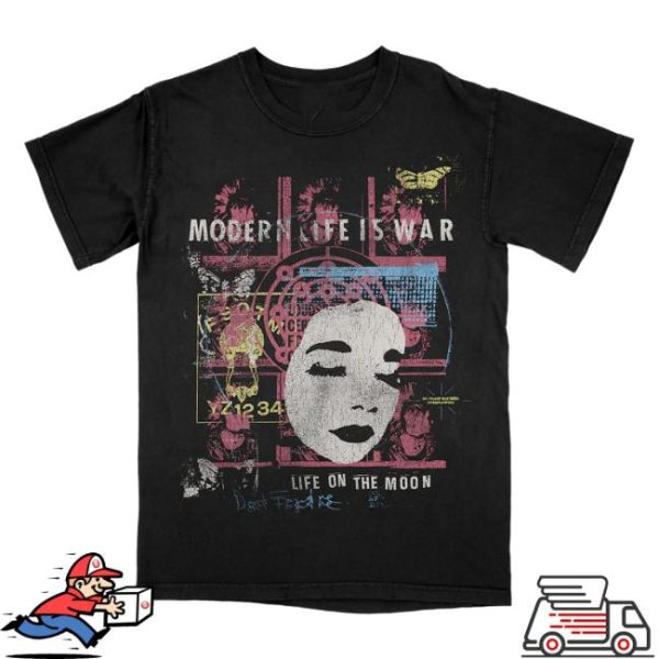 Deathwish Inc Merch Store Modern Life Is War Dsotm Premium Black T-Shirt