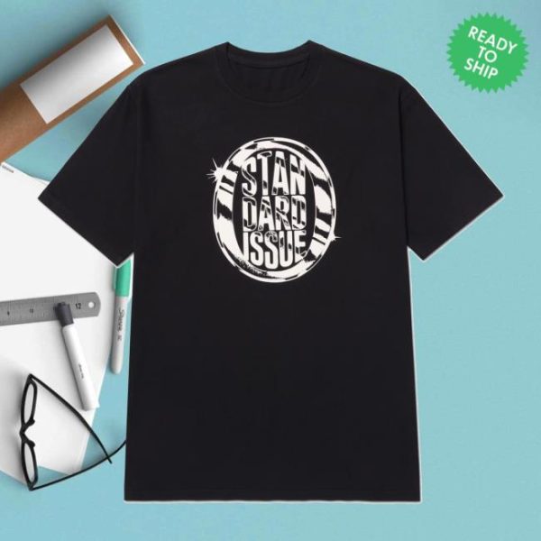 Standard Issue Tees Store Merch Medallion Black Tee