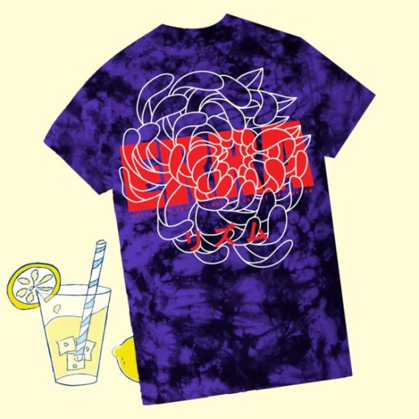 Errastore Merch Blossom Purple Dye Tee
