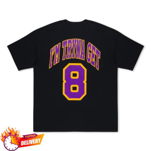 Kehlani Store Merch 8 Black Tee