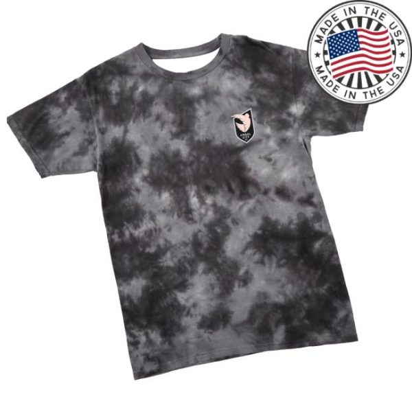 Angel City Store Merch Acfc X Tie Dye Unisex Black T-Shirt